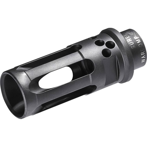 [SFIR-WARCOMP-556-CTN-1/2-28] WARCOMP Ported Closed Tine Flash Hider/Suppressor Adapter For Surefire SOCOM 5.56 Suppressors